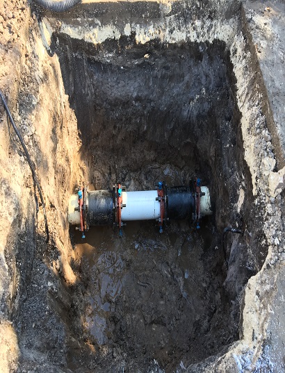 Six Inch Private Water Main